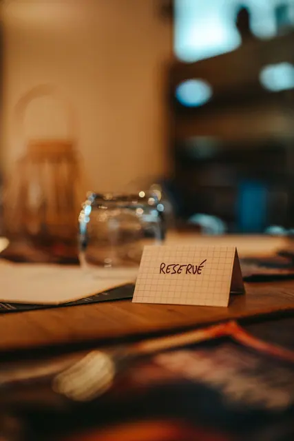 Carpitas de mesa (table tents)