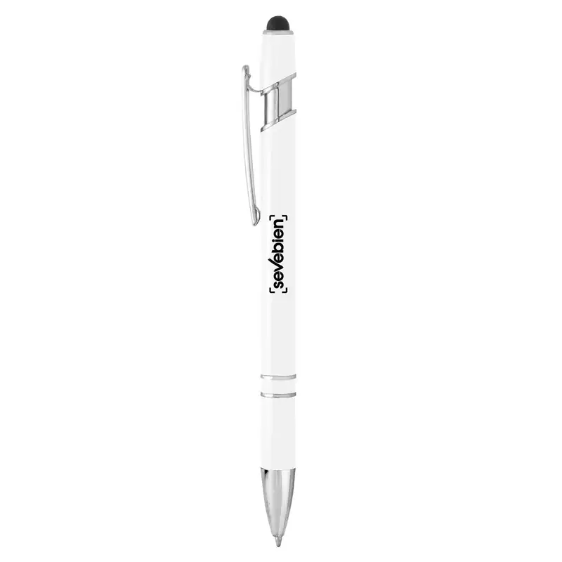 Bolígrafo touch de aluminio laqueado para personalizar con logo (2)