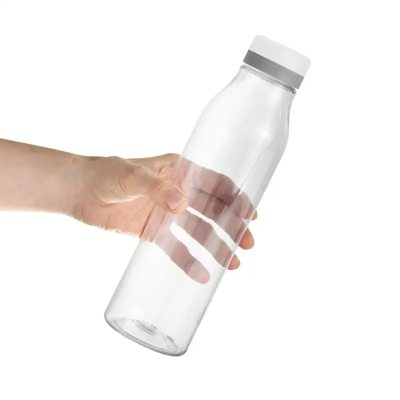 Botella de 750 ml esbelta con tapa esmerilada para personalizar con logo (4)