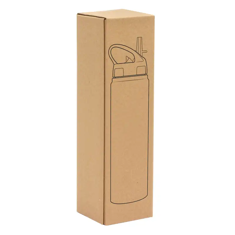 Botella de aluminio de 800 ml con sorbete para personalizar con logo (3)