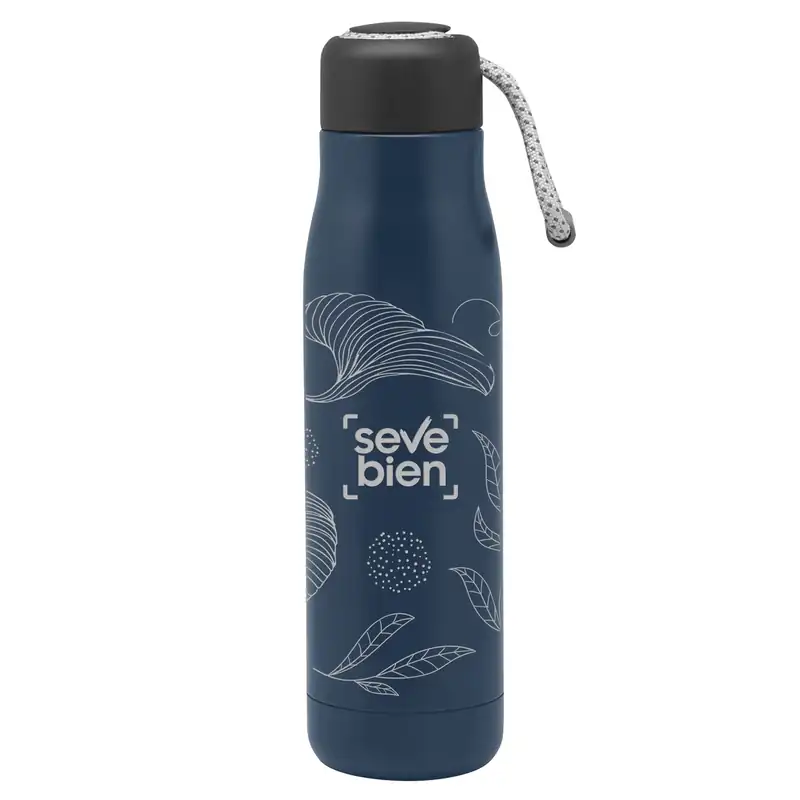 Botella térmica con tira para colgar para personalizar con logo (5)