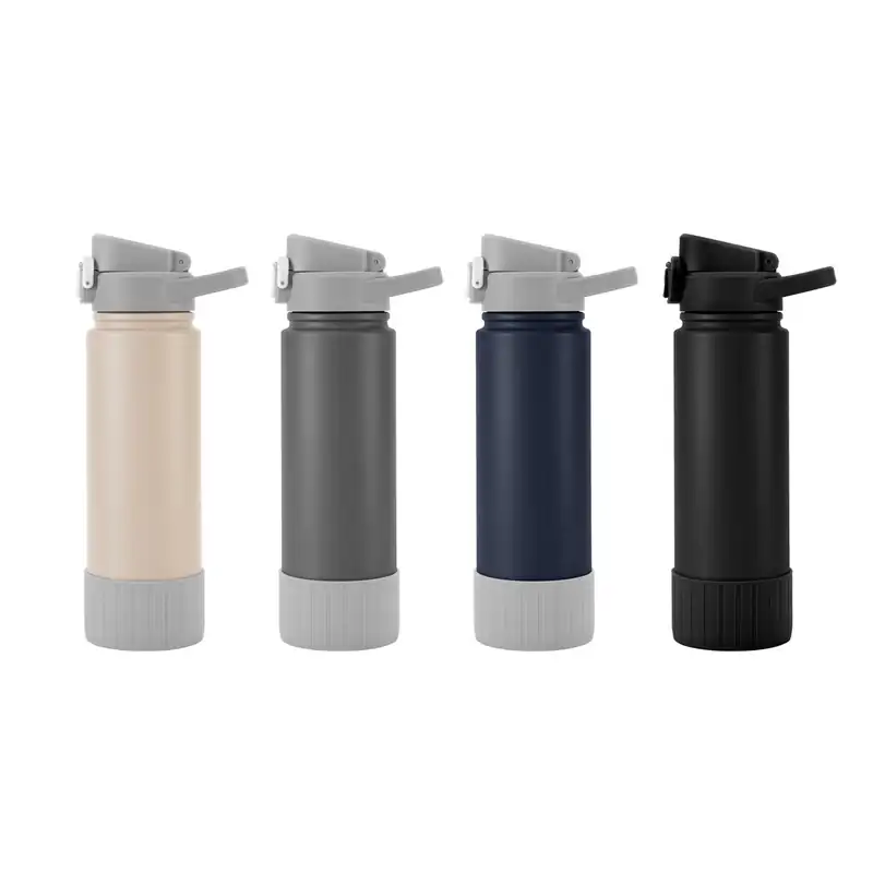 Botella térmica deportiva con tapa 2 en 1 y bombilla para personalizar con logo (3)
