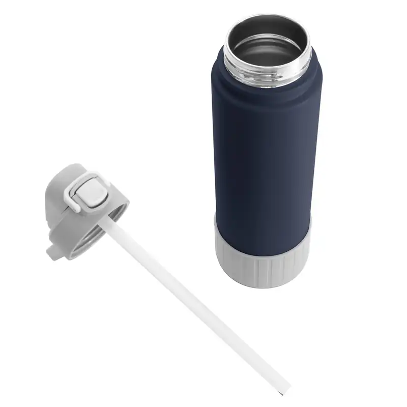 Botella térmica deportiva con tapa 2 en 1 y bombilla para personalizar con logo (5)
