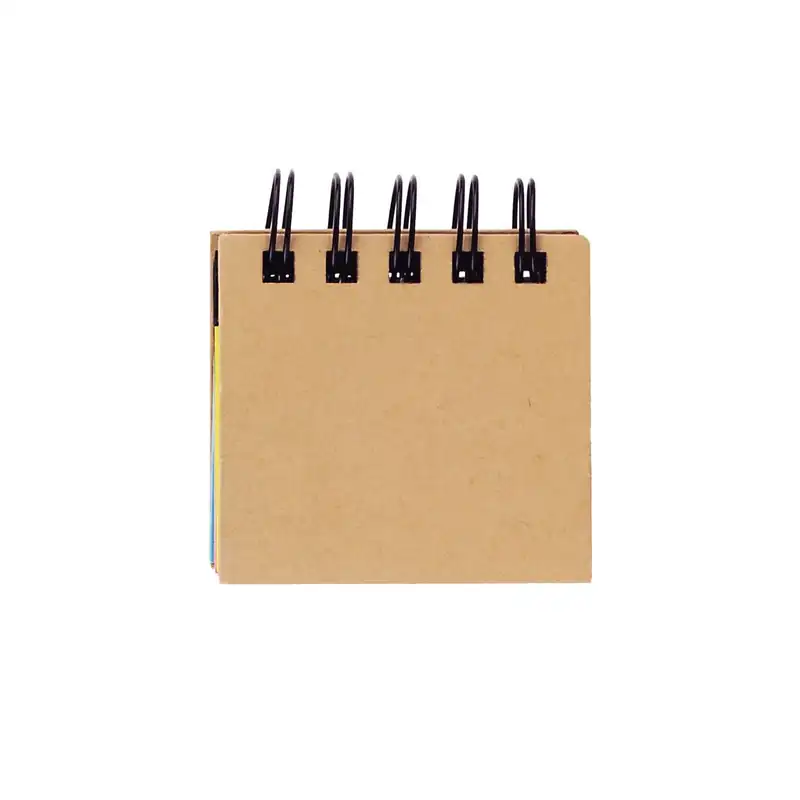 Caja de notas adhesivas con anillado para personalizar con logo (3)