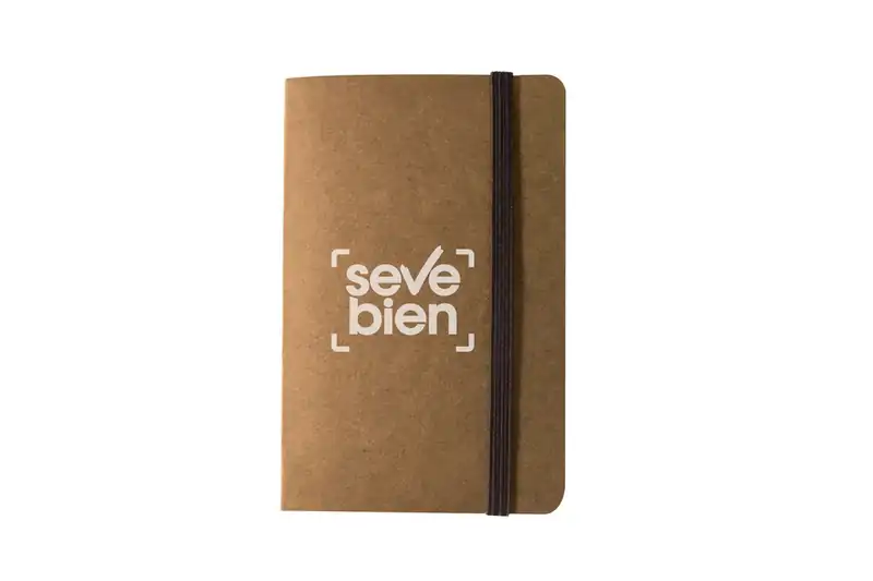 Carpeta de bolsillo con notas adhesivas para personalizar con logo (3)