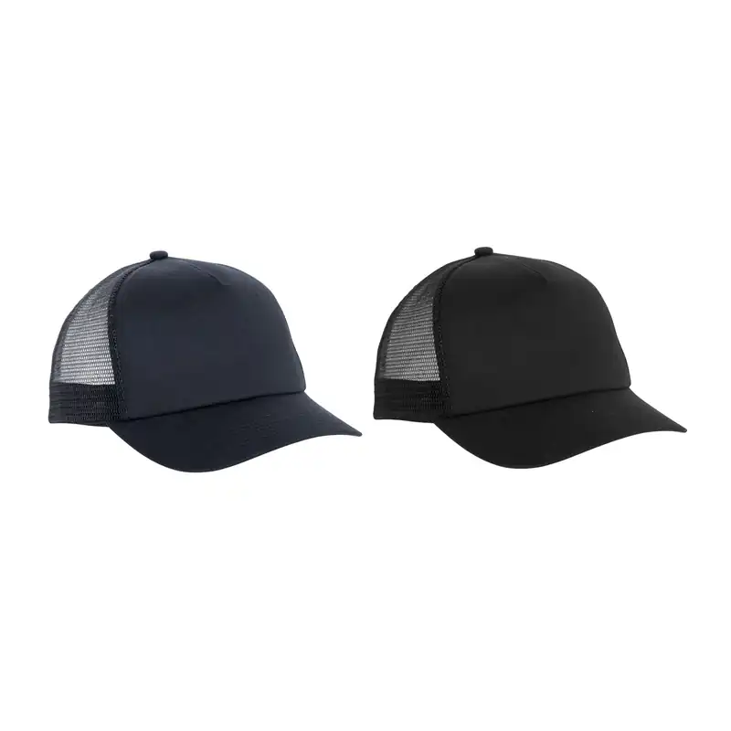 Gorra de cinco paneles con malla para personalizar con logo (3)