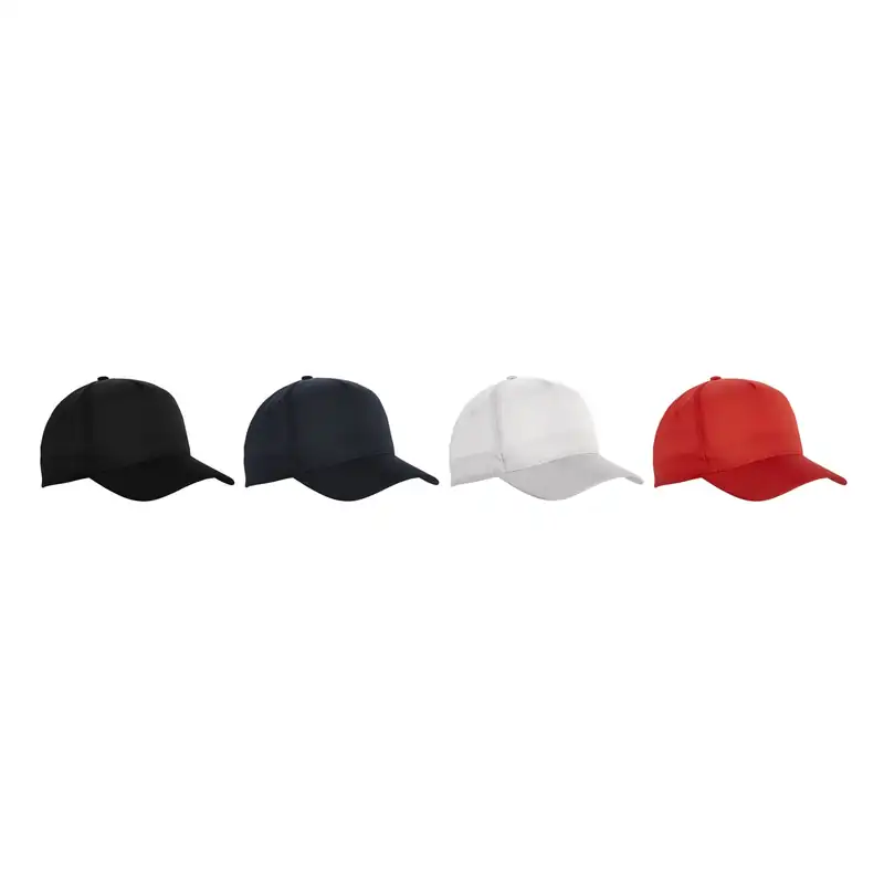 Gorra de poliéster de cinco paneles para personalizar con logo (3)