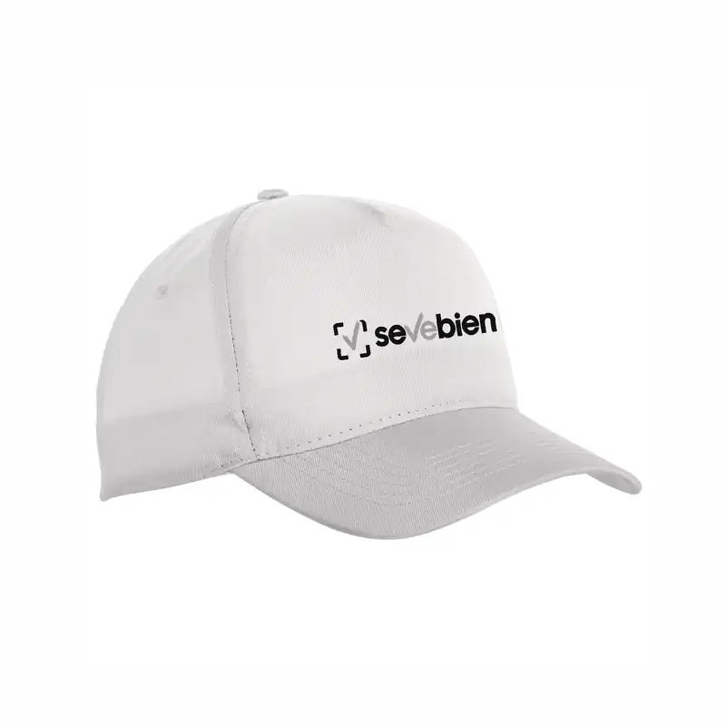 Gorra de poliéster de cinco paneles para personalizar con logo (4)
