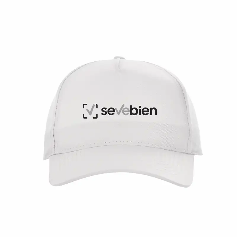 Gorra de poliéster de cinco paneles para personalizar con logo (5)