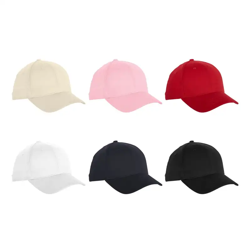 Gorra de seis paneles con hebilla metálica para personalizar con logo (3)