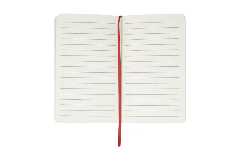 Libreta chica de tapa dura blanca para personalizar con logo (3)