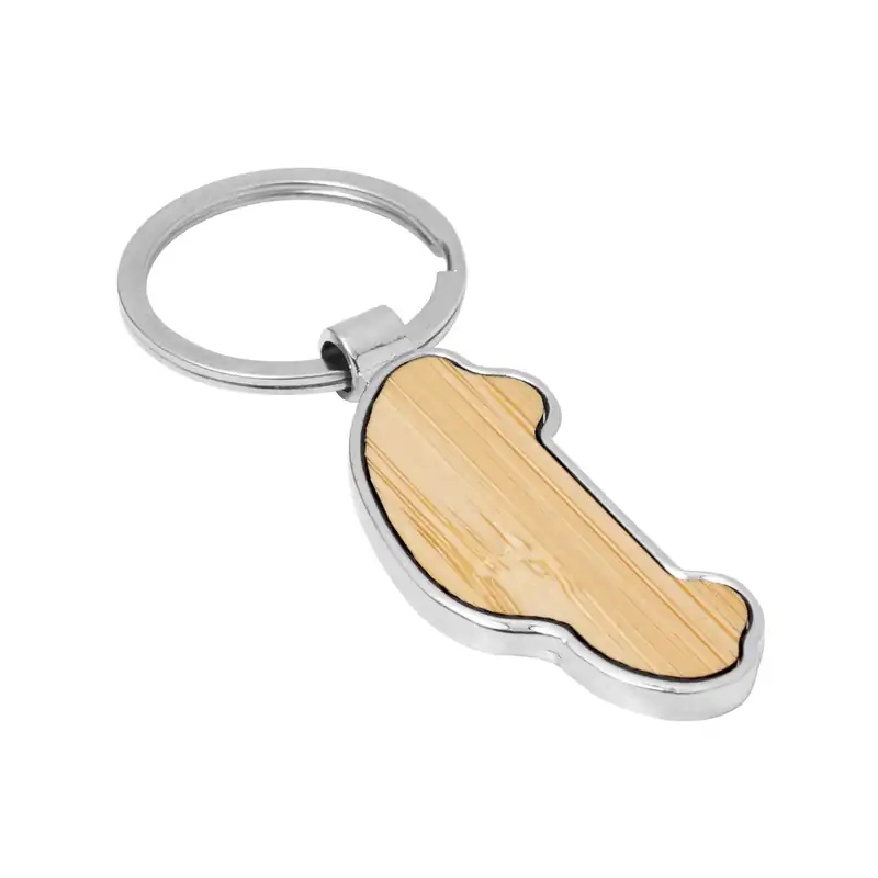 Llavero con forma de auto para personalizar con logo (4)