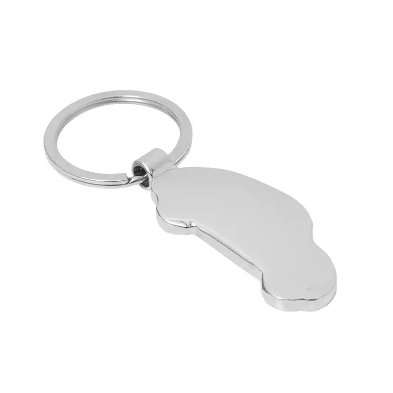 Llavero con forma de auto para personalizar con logo (5)