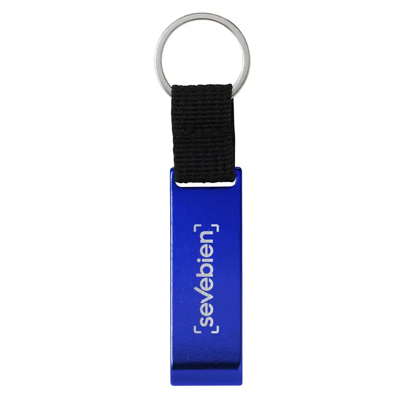Llavero destapador con correa para personalizar con logo (3)