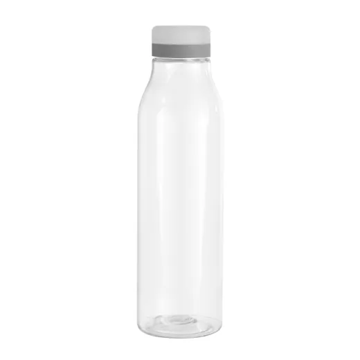 Botella de 750 ml esbelta con tapa esmerilada
