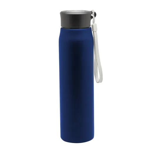Botella de acero de 800 ml con tira para colgar