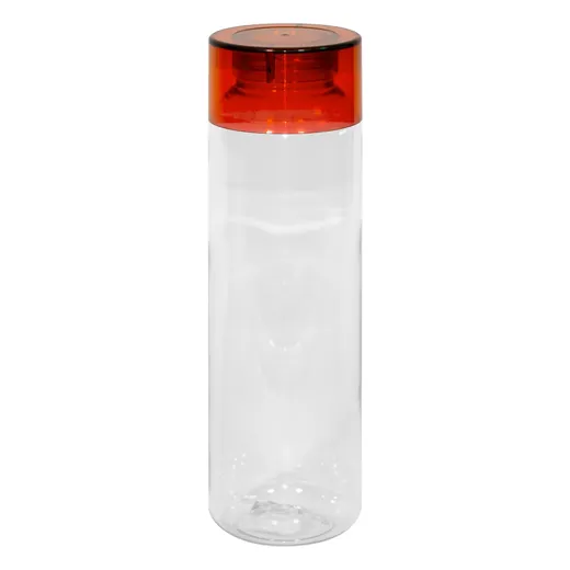 Botella plástica de 600 ml con tapa de manija
