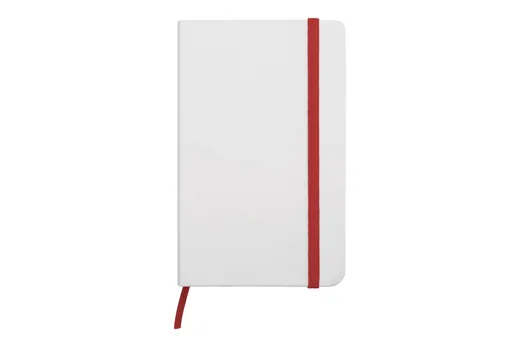 Libreta chica de tapa dura blanca para personalizar con logo (1)