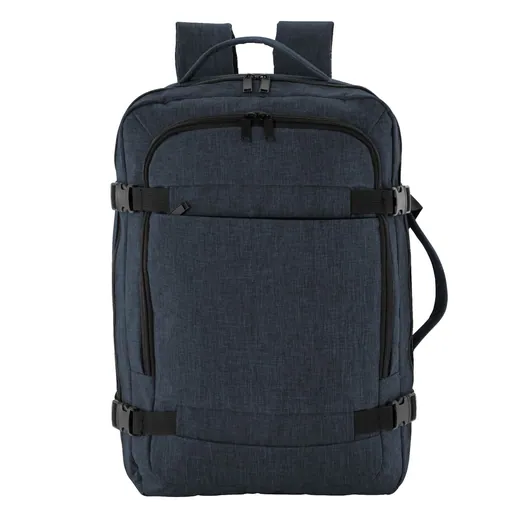 Mochila carry on de viaje con apertura total y porta notebook 17"