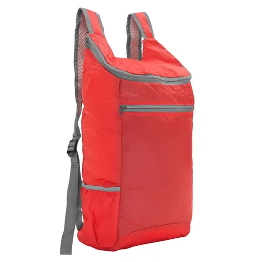 Mochila plegable que se guarda en su propia bolsa