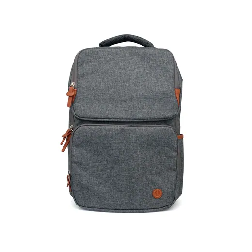Mochila urbana porta notebook 15" con dos bolsillos frontales