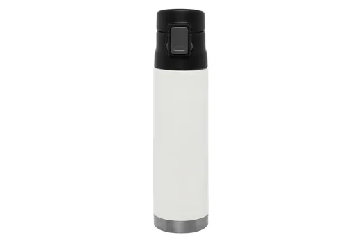 Mug alto de acero de 500 ml con botón de apertura