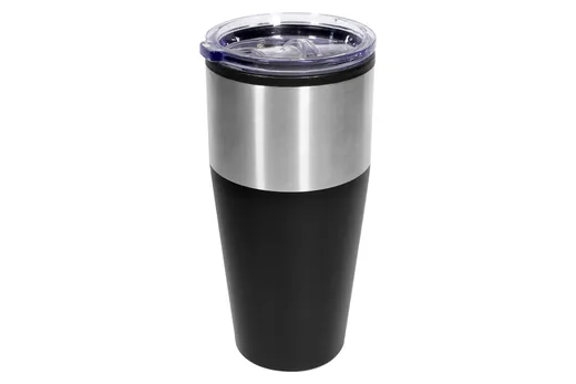 Mug de 600 ml combinado plástico y acero