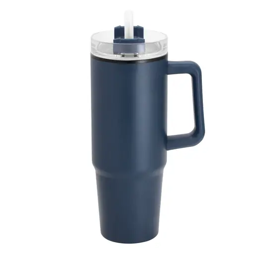 Mug de doble pared con sorbete y cierre giratorio