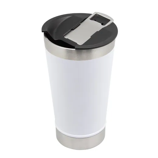 Mug térmico de boca ancha con abridor