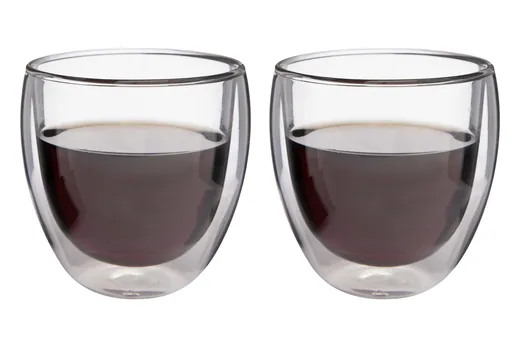 Set de dos vasos de vidrio doble pared para personalizar con logo (1)
