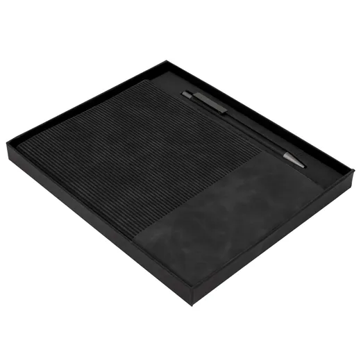 Set ejecutivo con bolígrafo y libreta A5 para personalizar con logo (1)