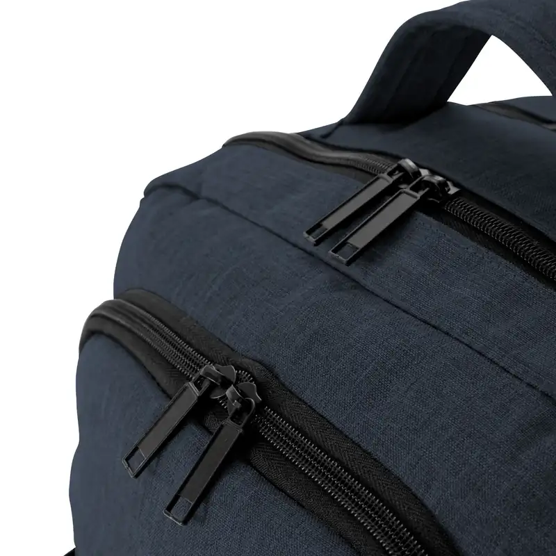 Mochila carry on de viaje con apertura total y porta notebook 17" para personalizar con logo (2)