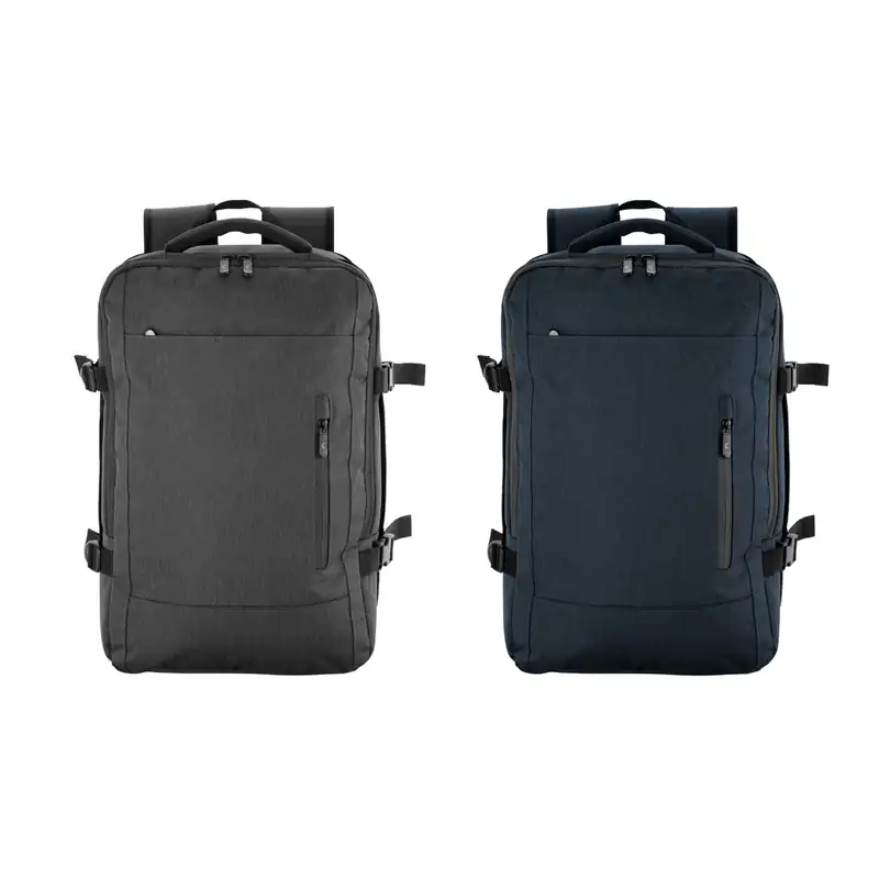 Mochila carry on expandible con apertura de 360° para personalizar con logo (5)
