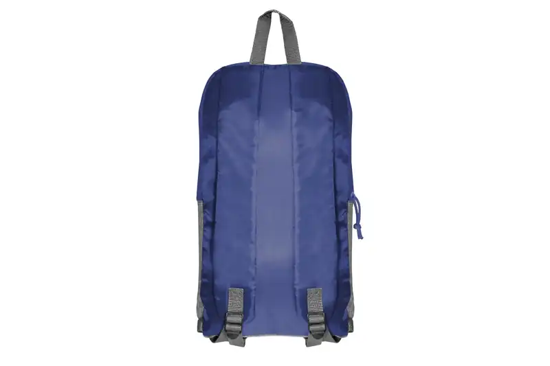 Mochila liviana resistente al agua con detalles de color para personalizar con logo (3)