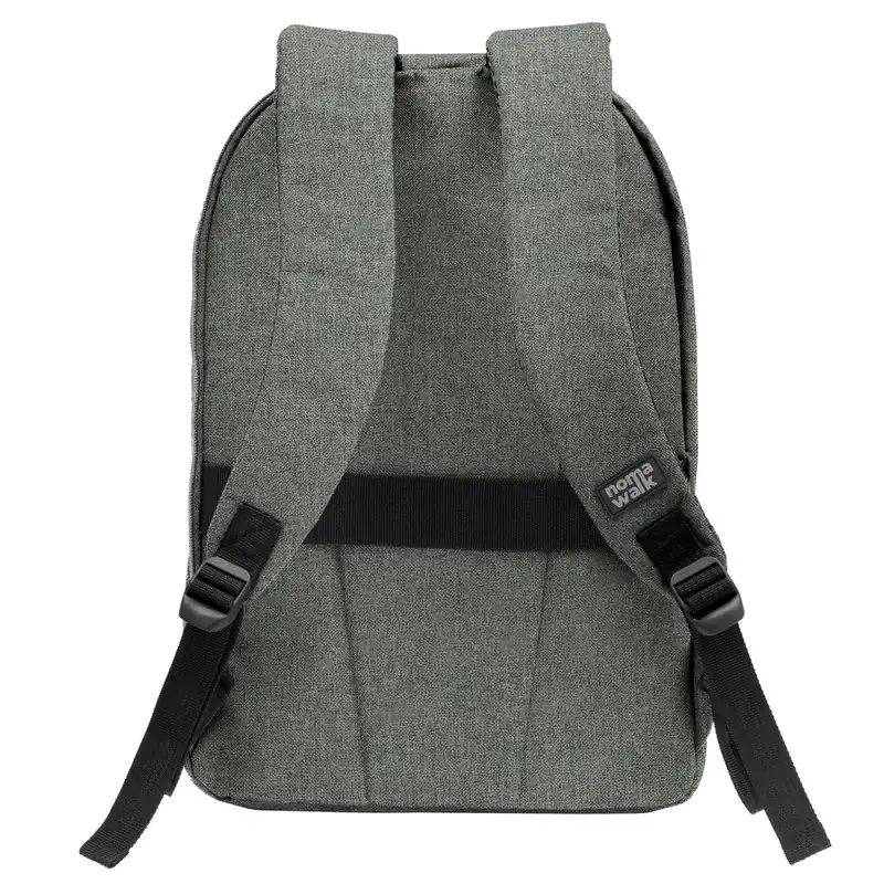 Mochila porta notebook 14" con compartimento lateral para personalizar con logo (5)