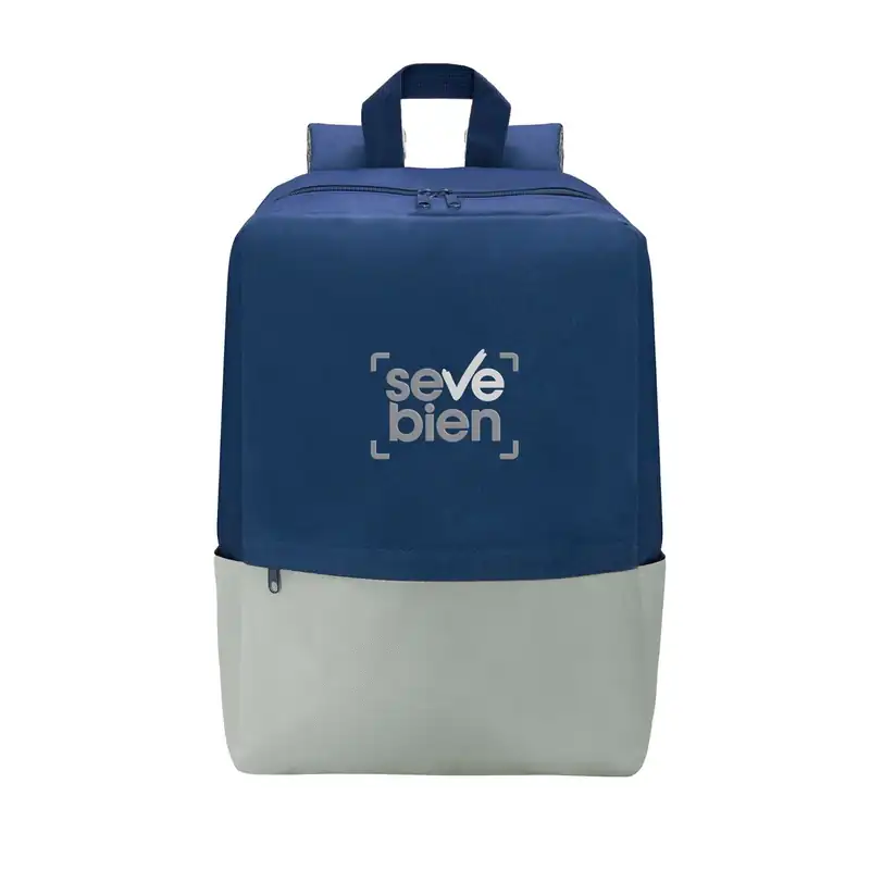 Mochila porta notebook 15" con espalda acolchada para personalizar con logo (2)