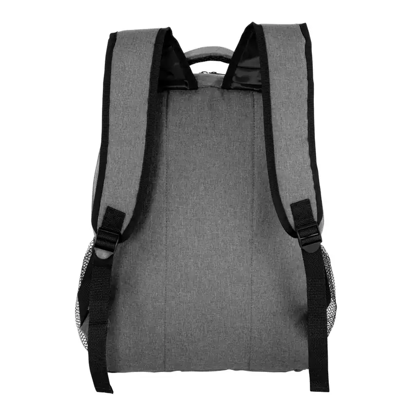 Mochila porta notebook 16" con bolsillos elastizados para personalizar con logo (4)