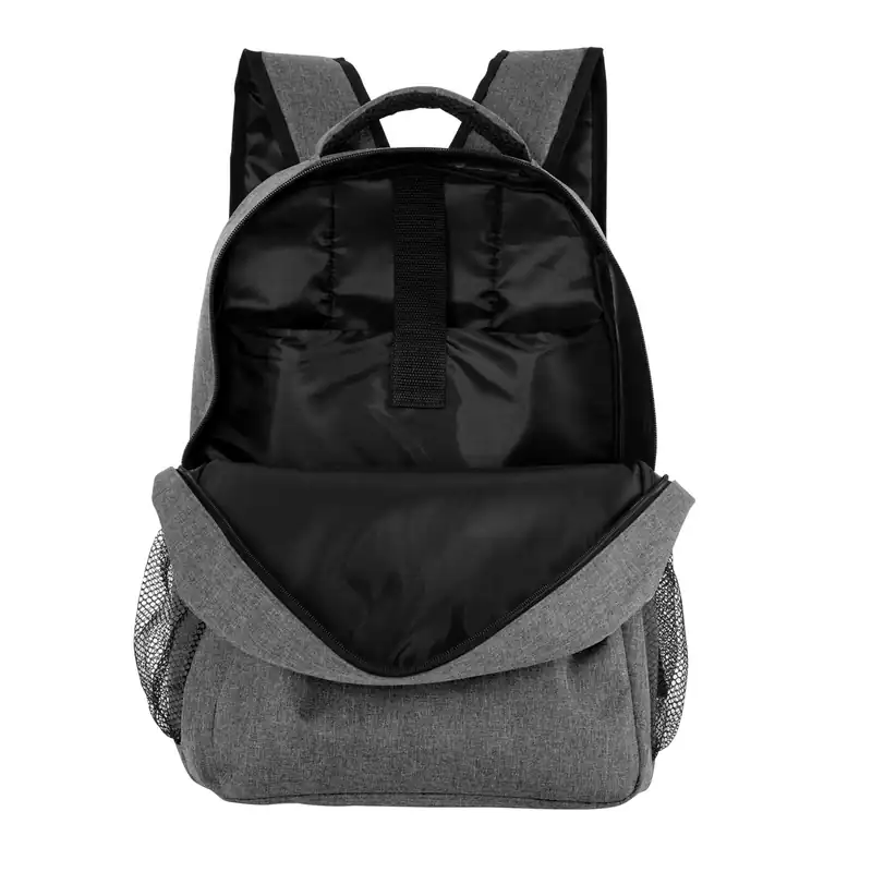 Mochila porta notebook 16" con bolsillos elastizados para personalizar con logo (5)