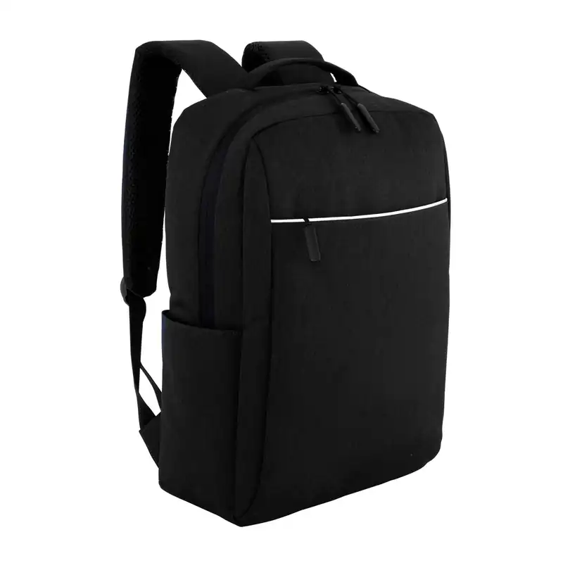 Mochila porta notebook 16" con ribete reflectante para personalizar con logo (4)
