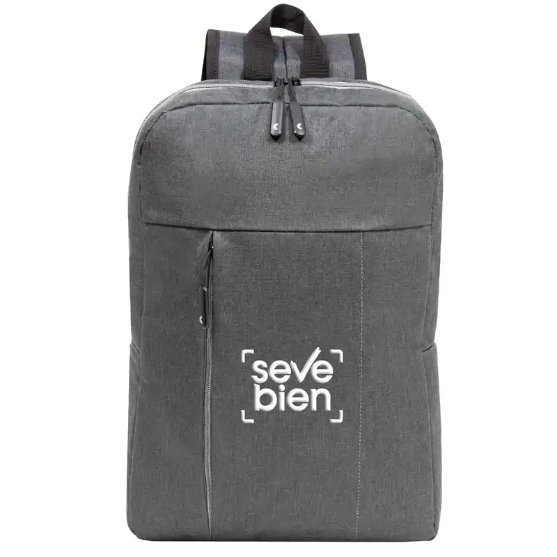 Mochila porta notebook 16" de perfil delgado para personalizar con logo (2)