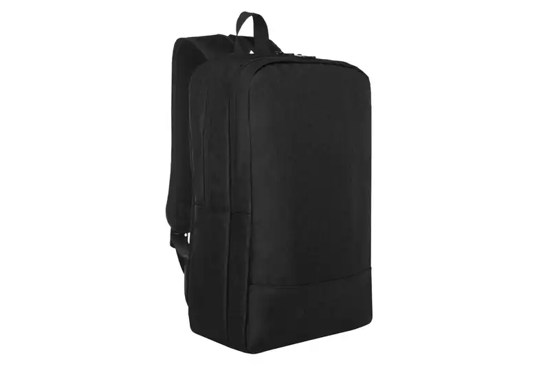 Mochila porta notebook 16" símil yute para personalizar con logo (2)