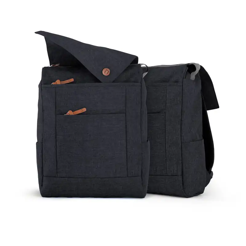 Mochila urbana porta notebook 15" con solapa imantada para personalizar con logo (4)