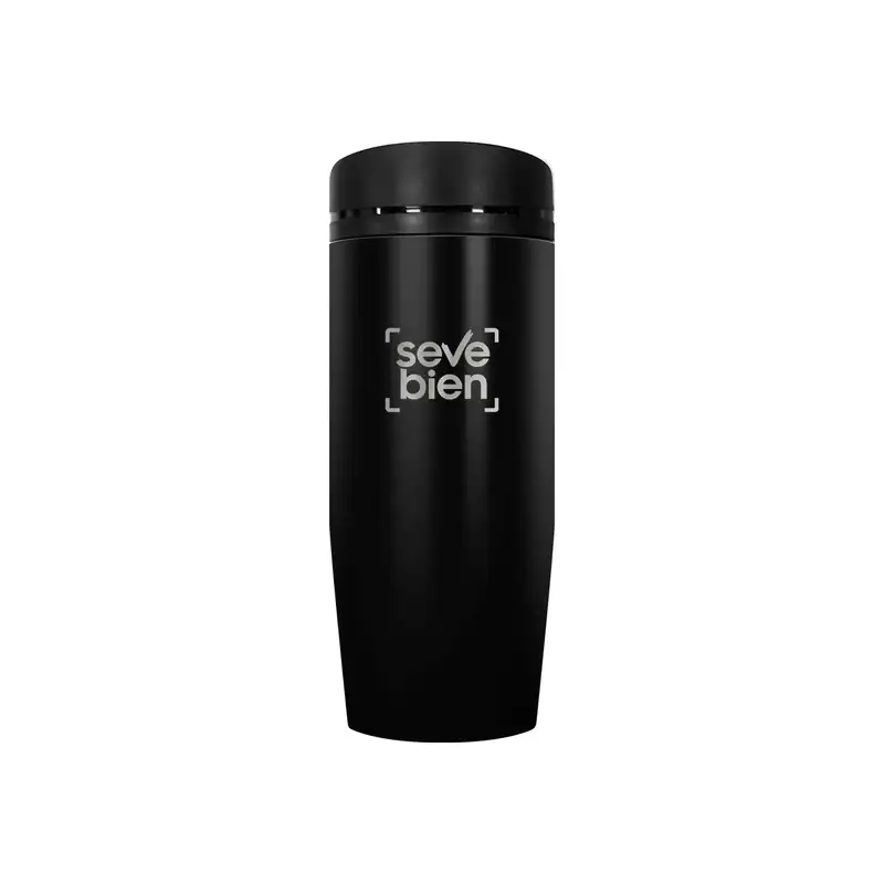 Mug de acero de 350 ml con lazo para la muñeca para personalizar con logo (2)