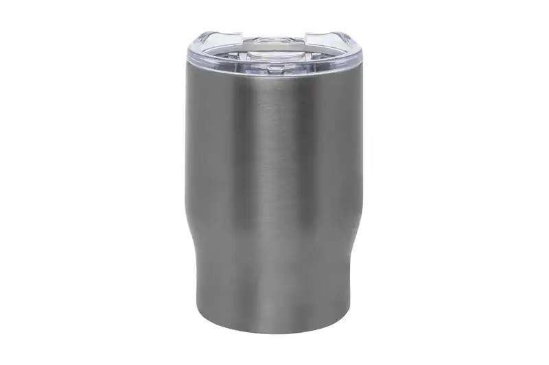 Mug de acero de 350 ml con tapa transparente para personalizar con logo (4)