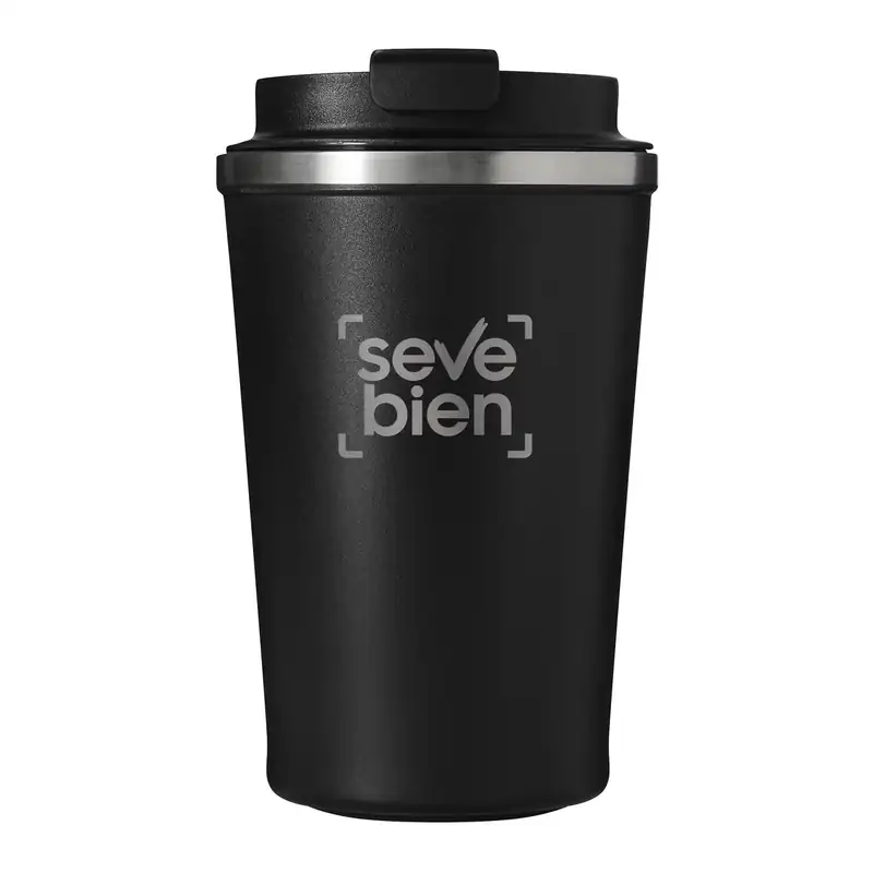 Mug térmico de acero reciclado para personalizar con logo (2)