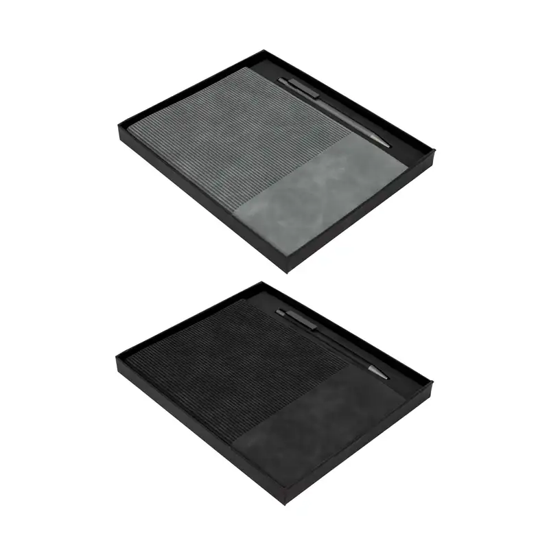 Set ejecutivo con bolígrafo y libreta A5 para personalizar con logo (2)