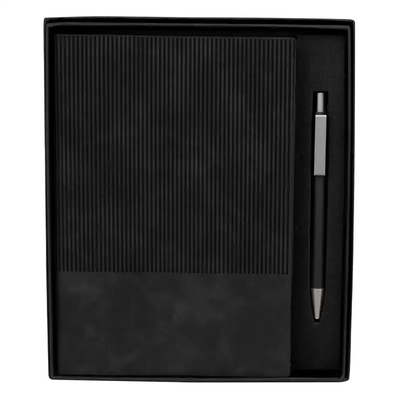 Set ejecutivo con bolígrafo y libreta A5 para personalizar con logo (5)