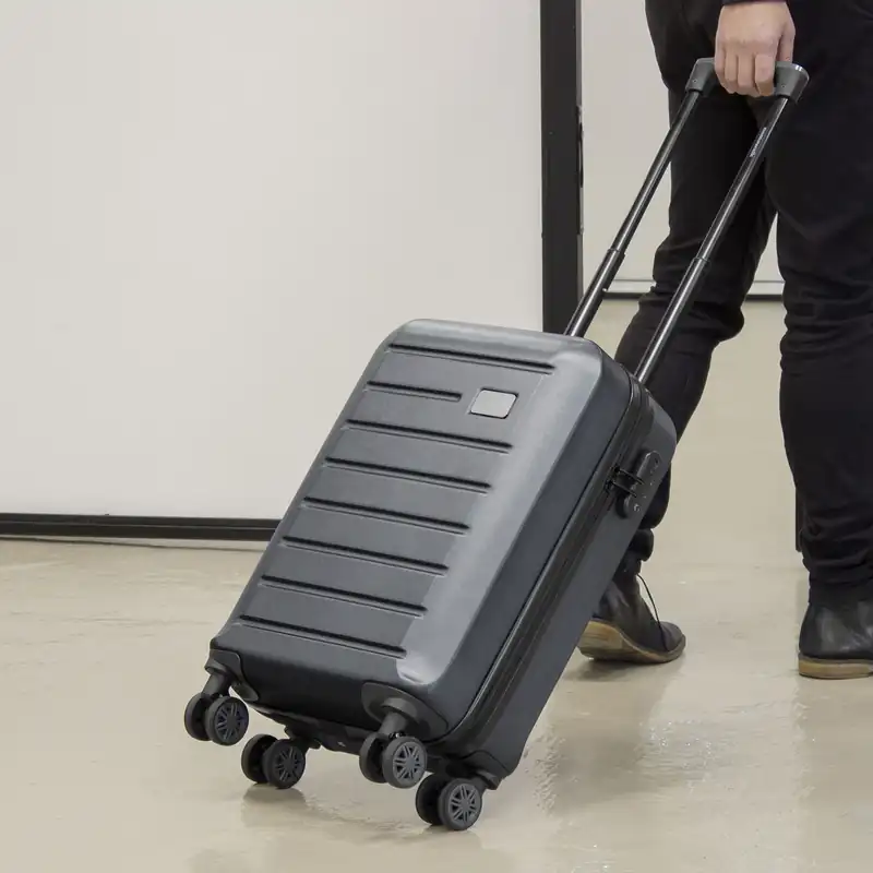 Valija de cabina con ocho ruedas para personalizar con logo (3)