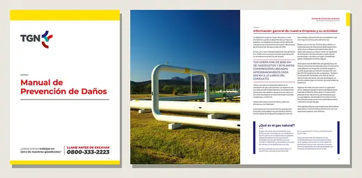 Manuales, cuadernillos e instructivos: trabajo realizado por la imprenta SGG