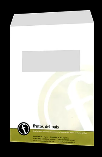 Sobres bolsa A4 y A3: trabajo realizado por la imprenta SGG